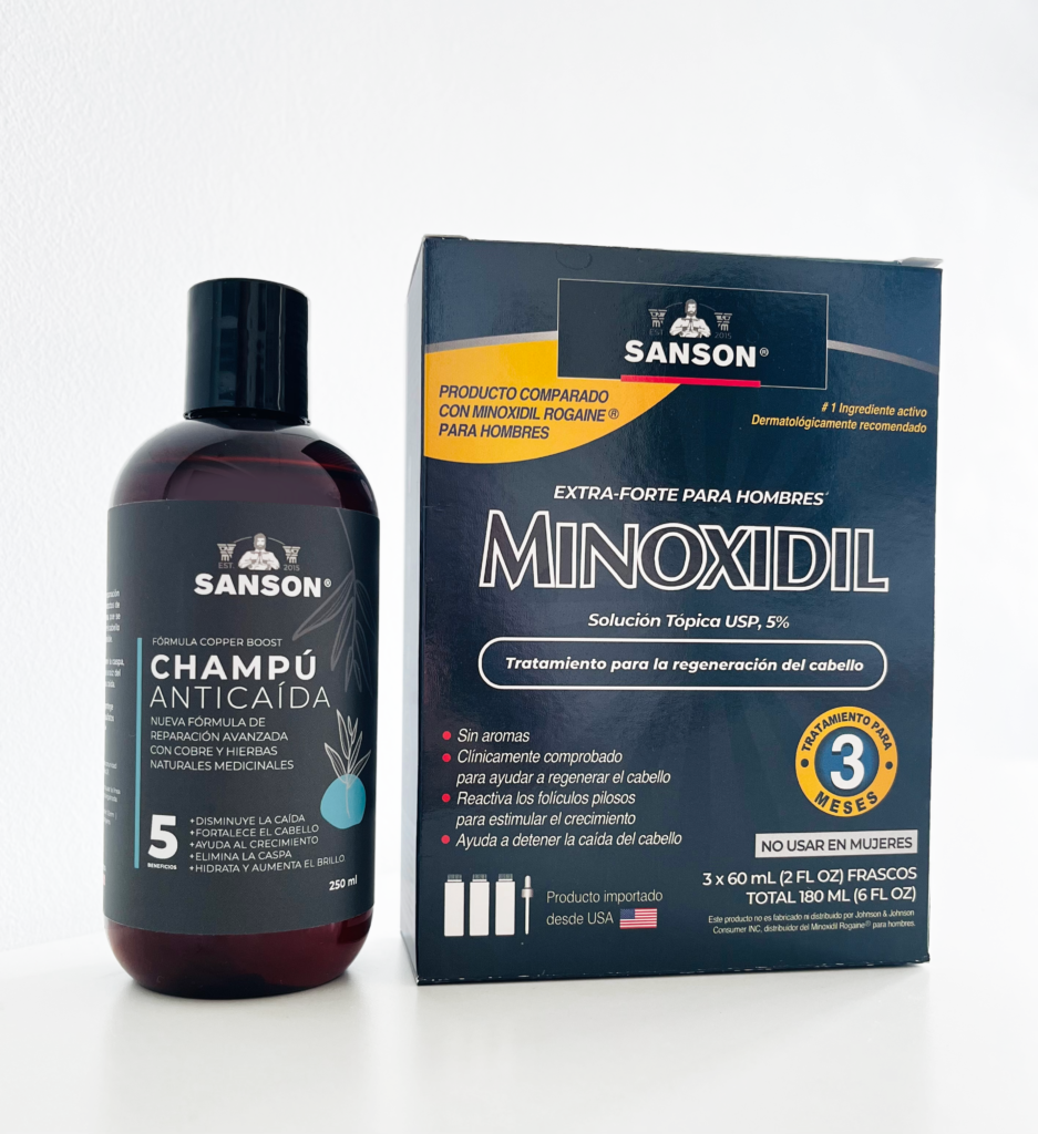 Kit Sans N Champ Antica Da De Ml Minoxidil Extraforte